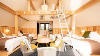 [ヴィラ] 2階建てロフトハンモック付 (トイレ, ジャグジー付)  禁煙