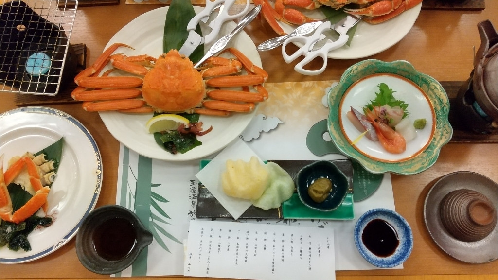 「旅亭 山の井」 料理 127876779 かに会席