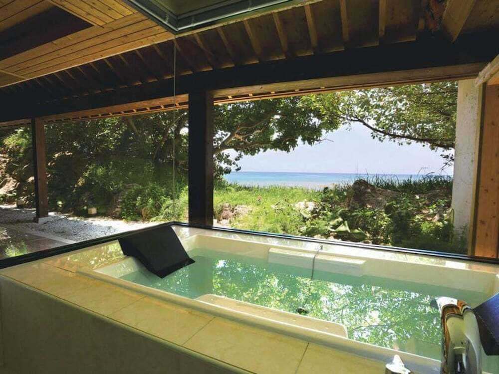 オーシャンビューの貸切露天風呂でリラックス♪4238100