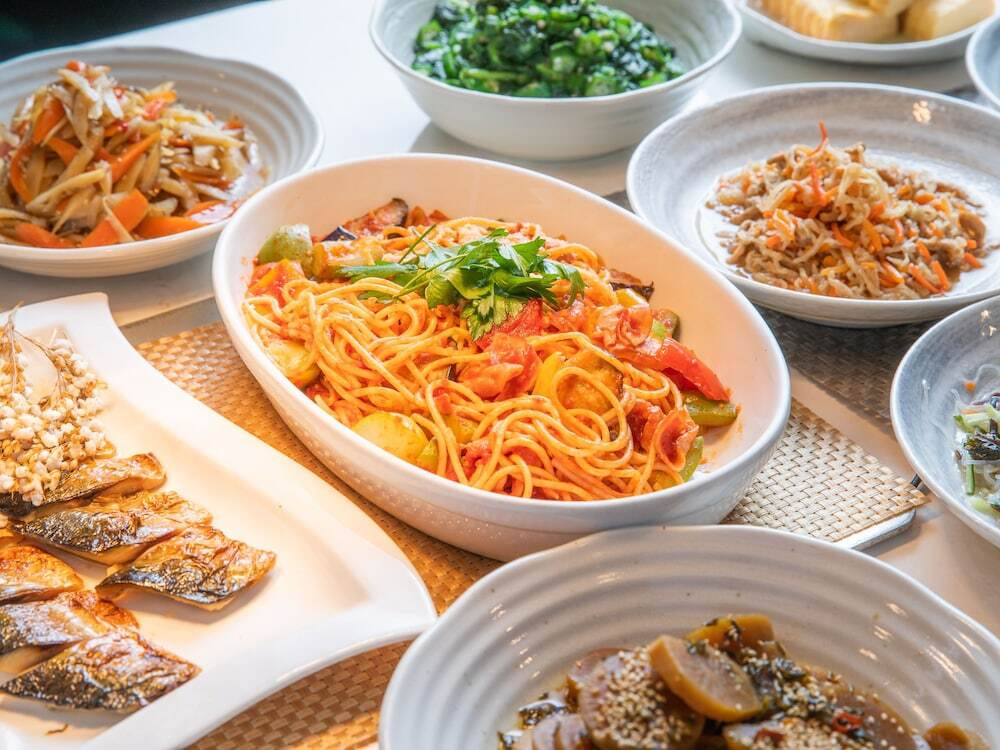 朝食ビュッフェ