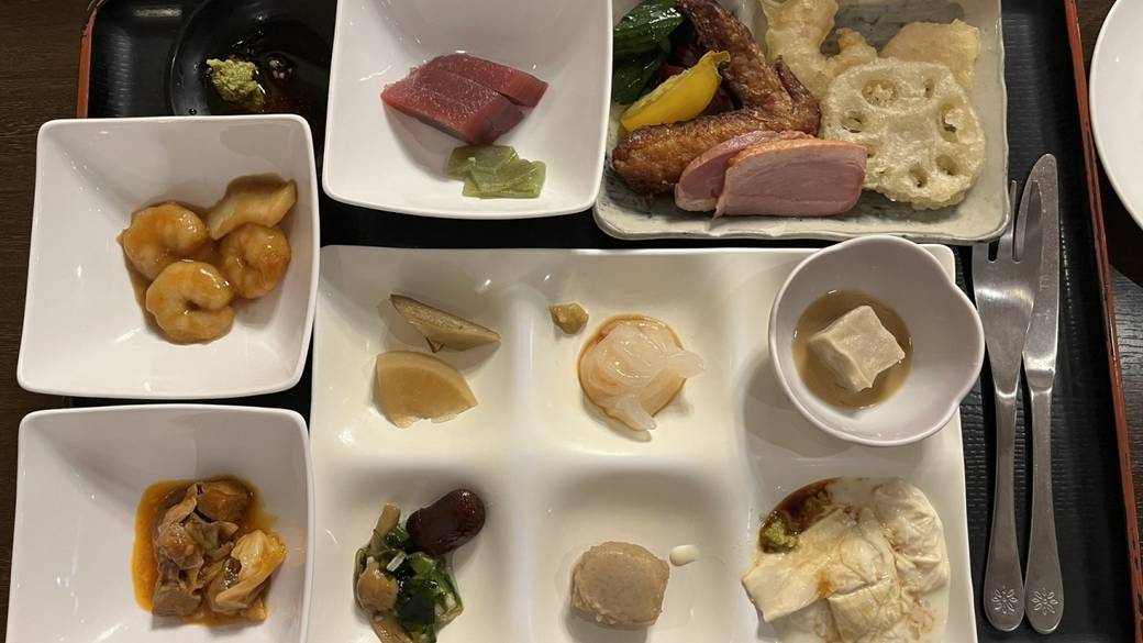 夕食バイキング 盛り付け例 / 3