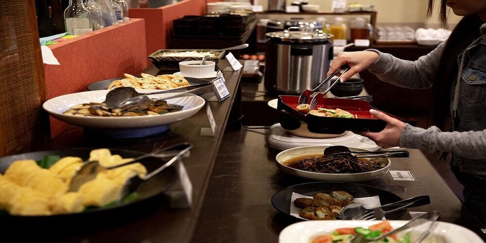 朝食ビュッフェ