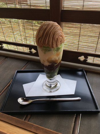 京都の秋を贅沢にほおばる、絶品「マロンパフェ」1947842