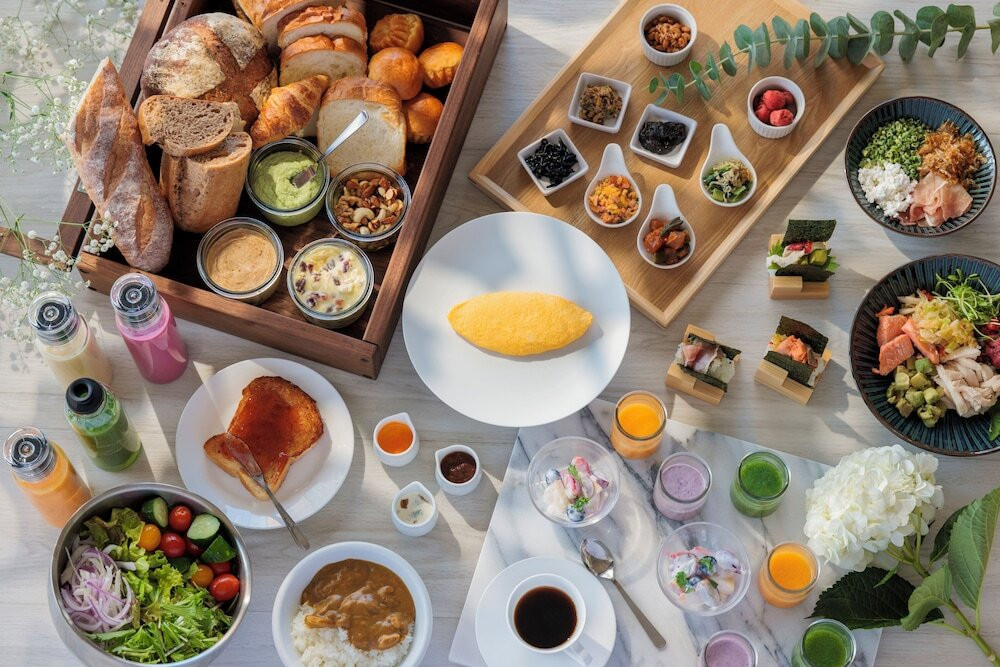 朝食ビュッフェ