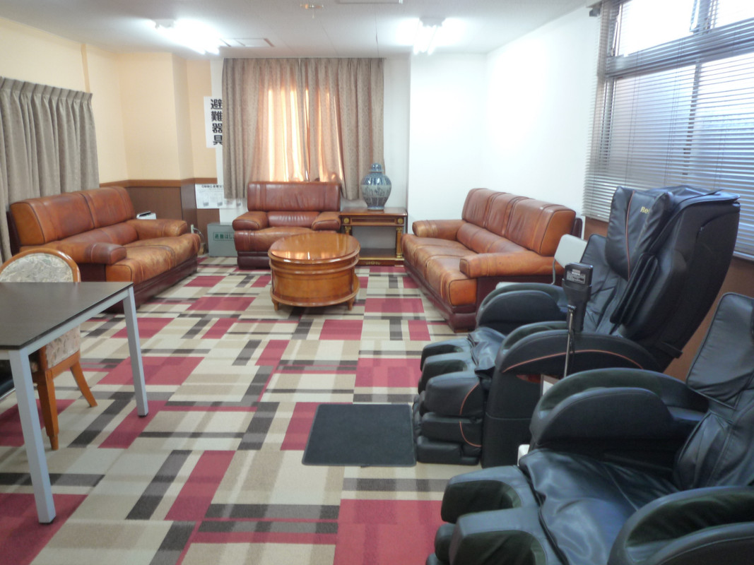 湯上り処で休憩