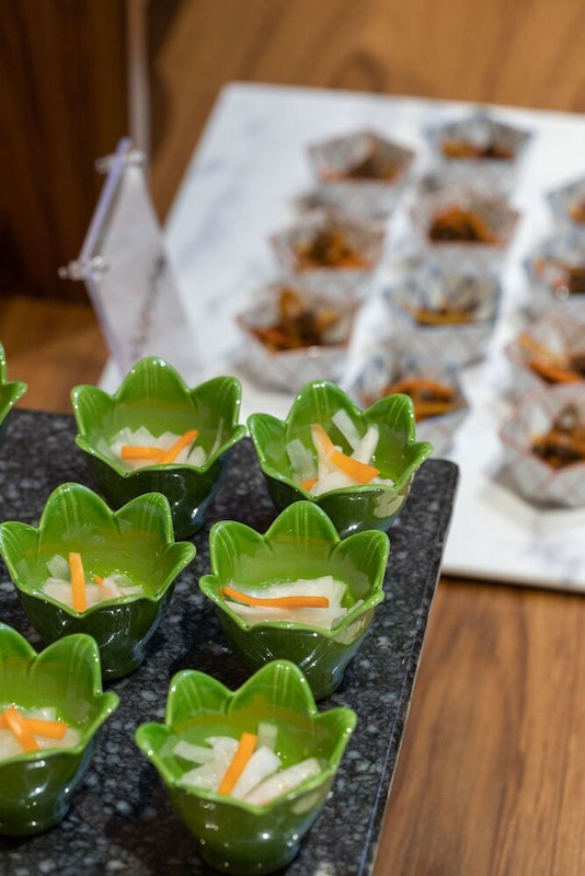 朝食ビュッフェ