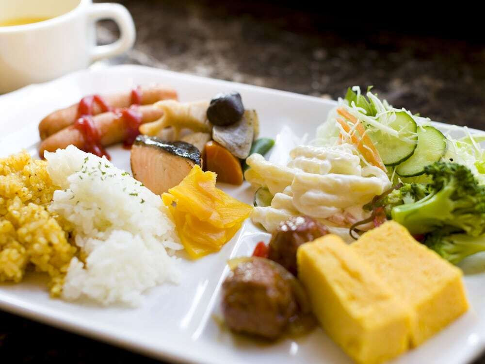 朝食ビュッフェ