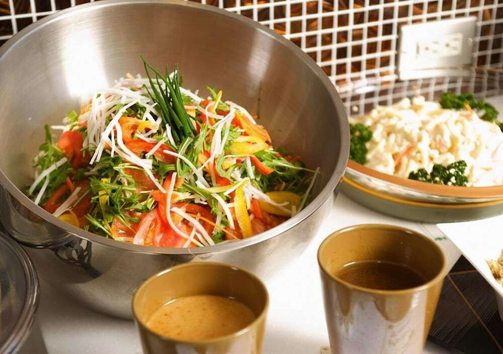 朝食ビュッフェ