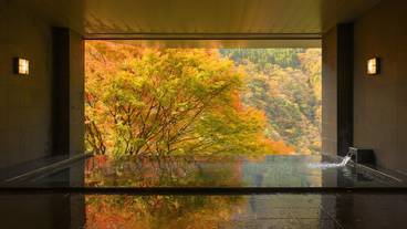 展望風呂 雲遊天空の湯/紅葉 / 6