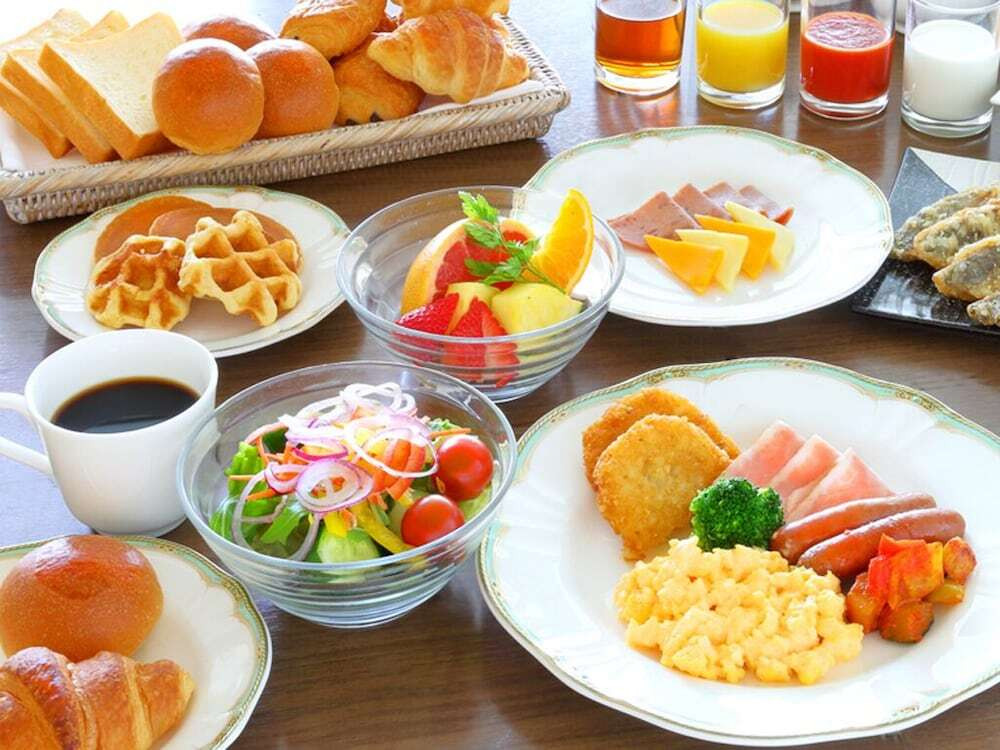朝食ビュッフェ
