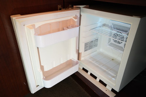 冷蔵庫は丁度良いサイズ