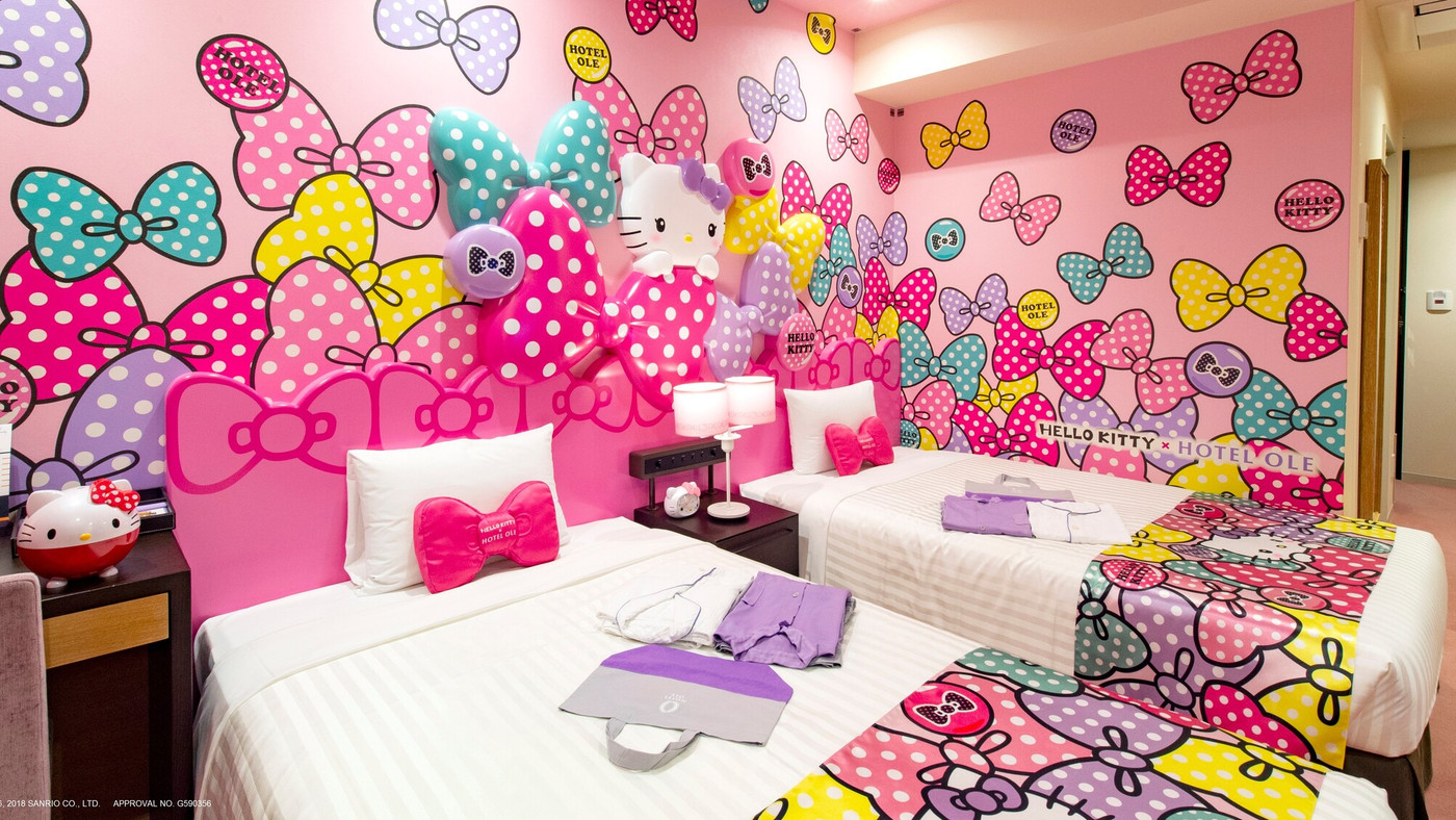 キティちゃんやポムポムプリン、いろんなキャラクタールームをご紹介3966052