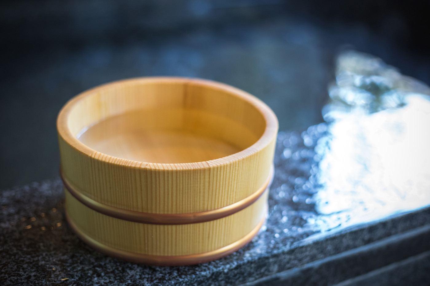 日本の温泉　露天風呂