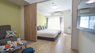 コンフォート アパートメント ダブルベッド 2 台 禁煙