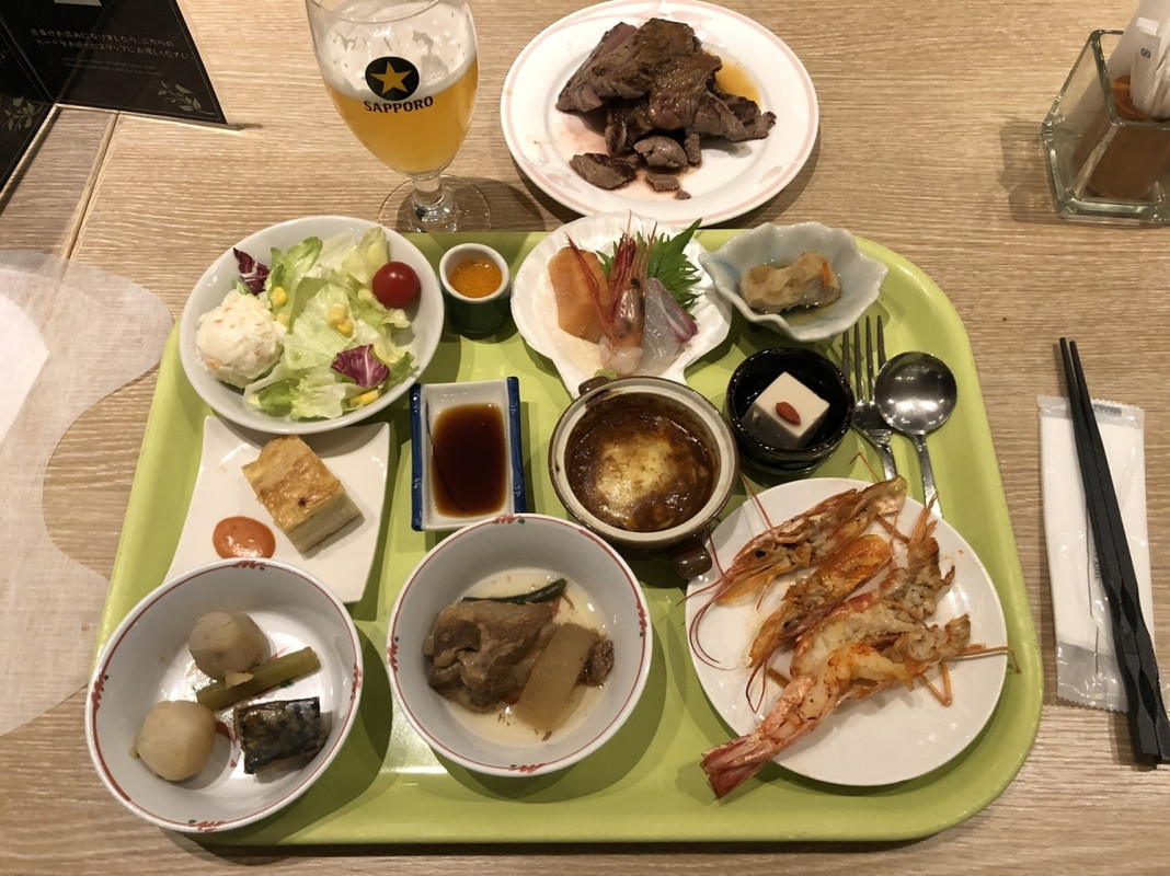 夕食バイキング