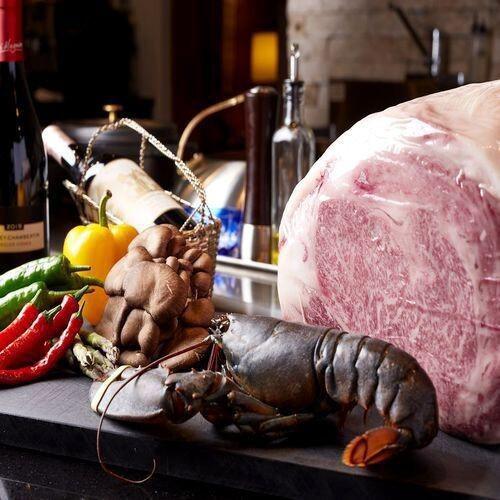 鉄板焼きダイニング メニュー例(1)