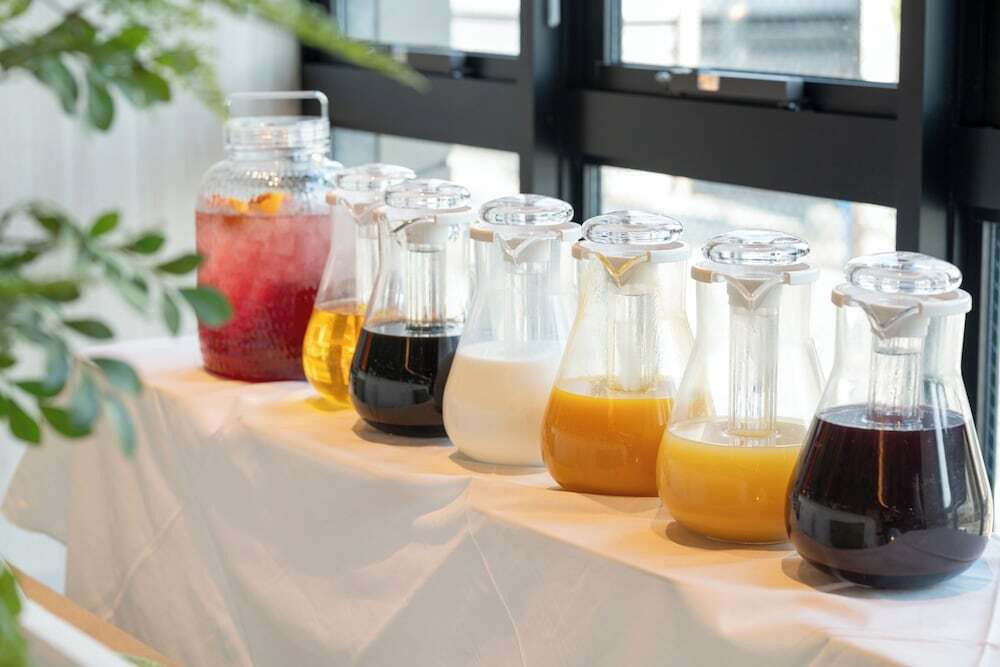 朝食ビュッフェ