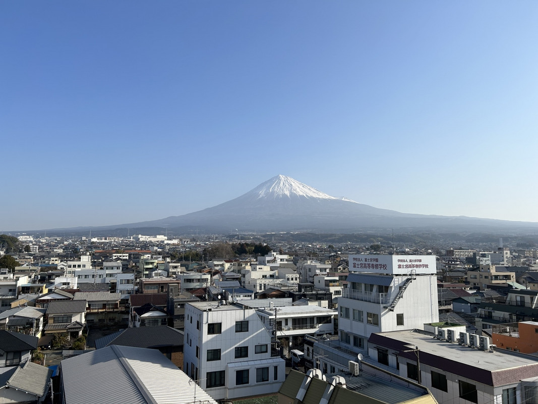 朝一富士!これが見たかった!