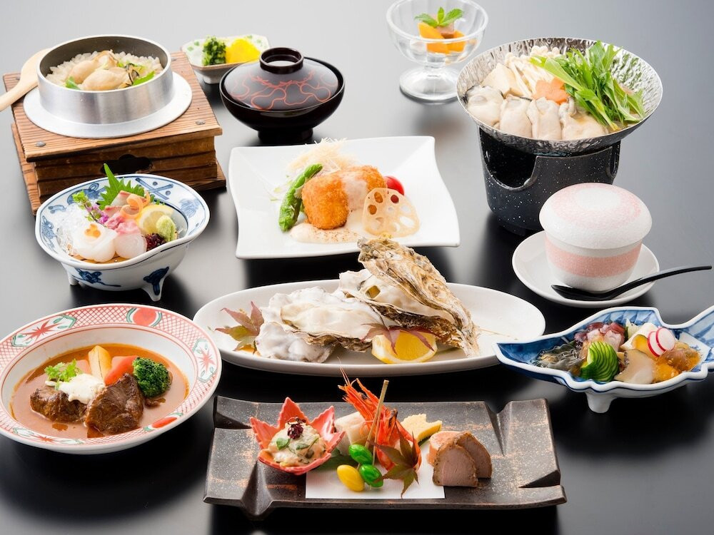 夕食／懐石料理一例①