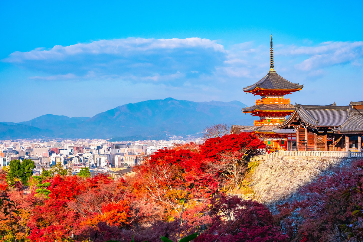 清水寺 三重塔