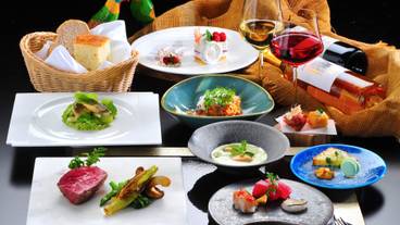 夕食／洋食コース一例 / 1