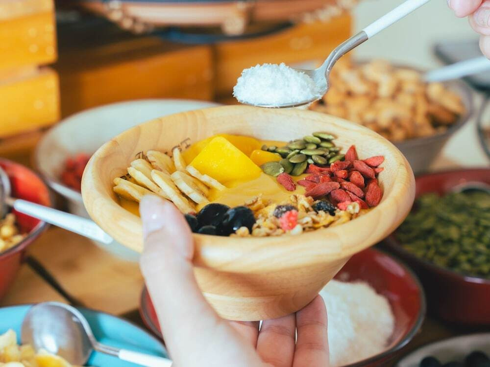 朝食ビュッフェ