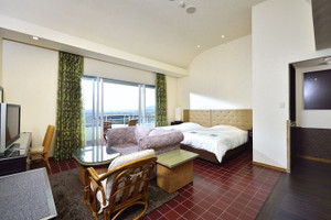 リビングと寝室が別れた客室も多数