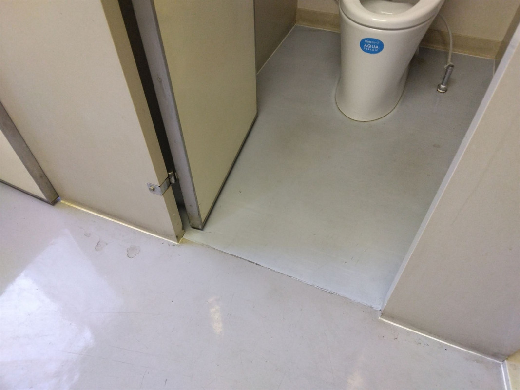 他はともかくトイレ部分が古すぎるのが一番の問題点