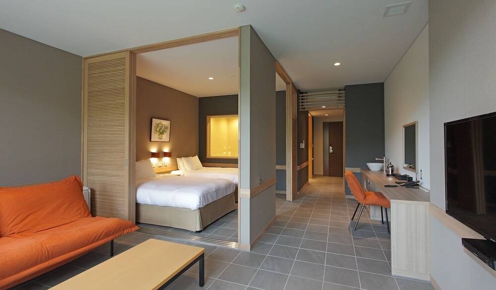 自然豊かな
ドッグラン付きの客室 / 2