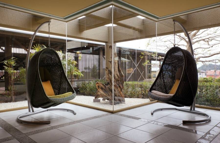 温泉やテラスでまったり
癒されてチェックアウト / 2