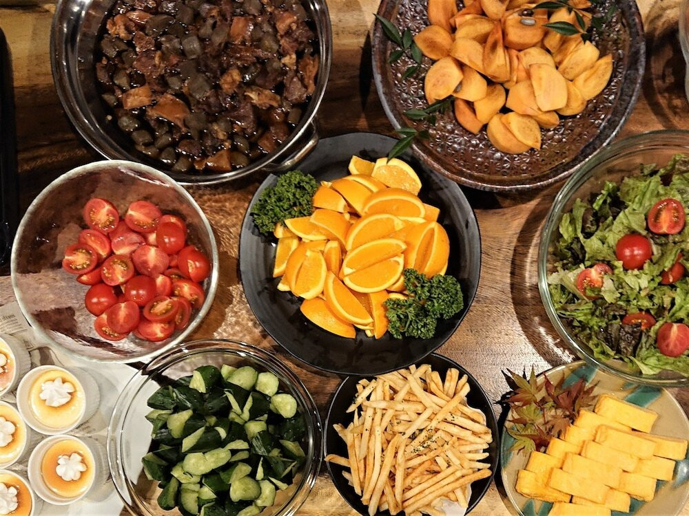 朝食ビュッフェ