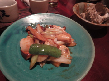 「あぶさん」料理 682961 貝オイスターソース炒め