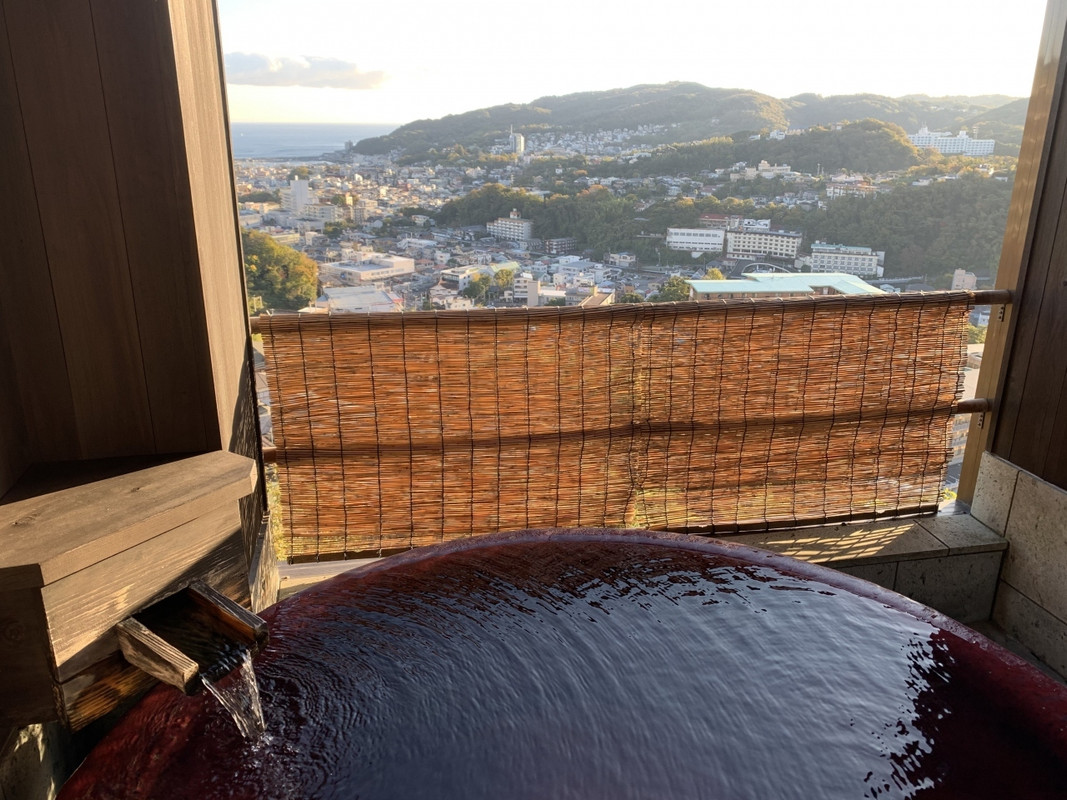 客室露天風呂/陽 you