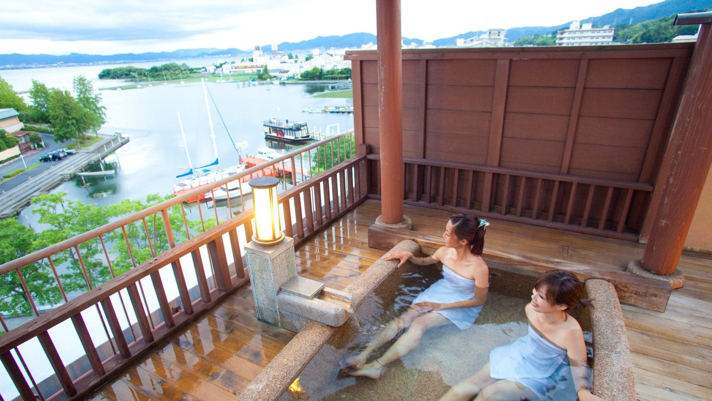 展望貸切露天風呂で絶景を独り占め3748269