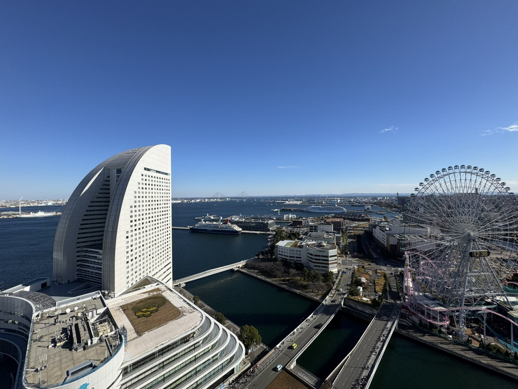 パークビューの部屋からの眺め