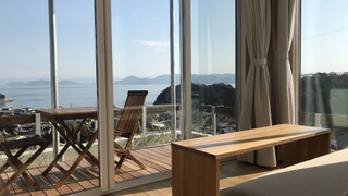 デラックスコーナールーム シービュー テラス付き 禁煙