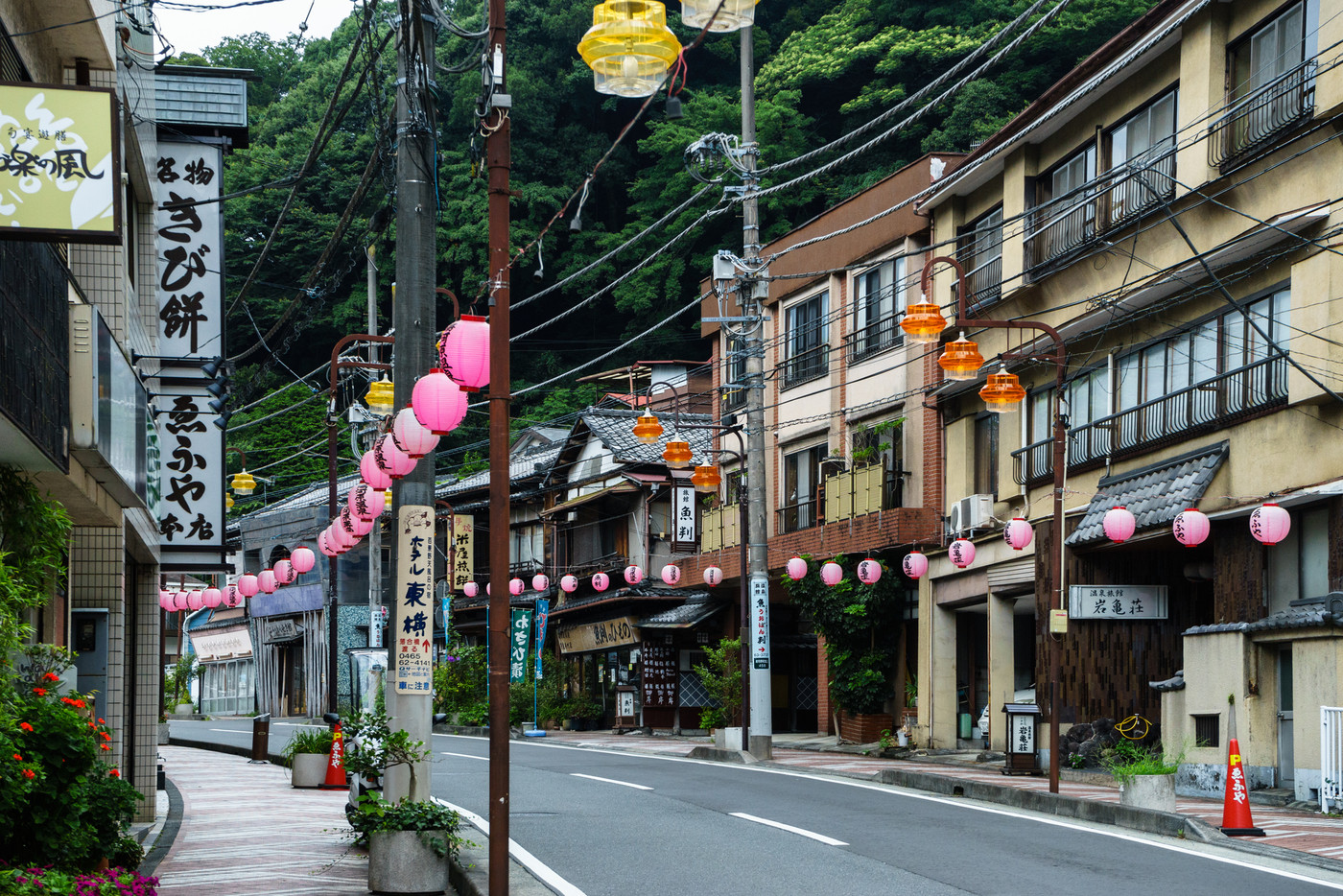 湯河原温泉街