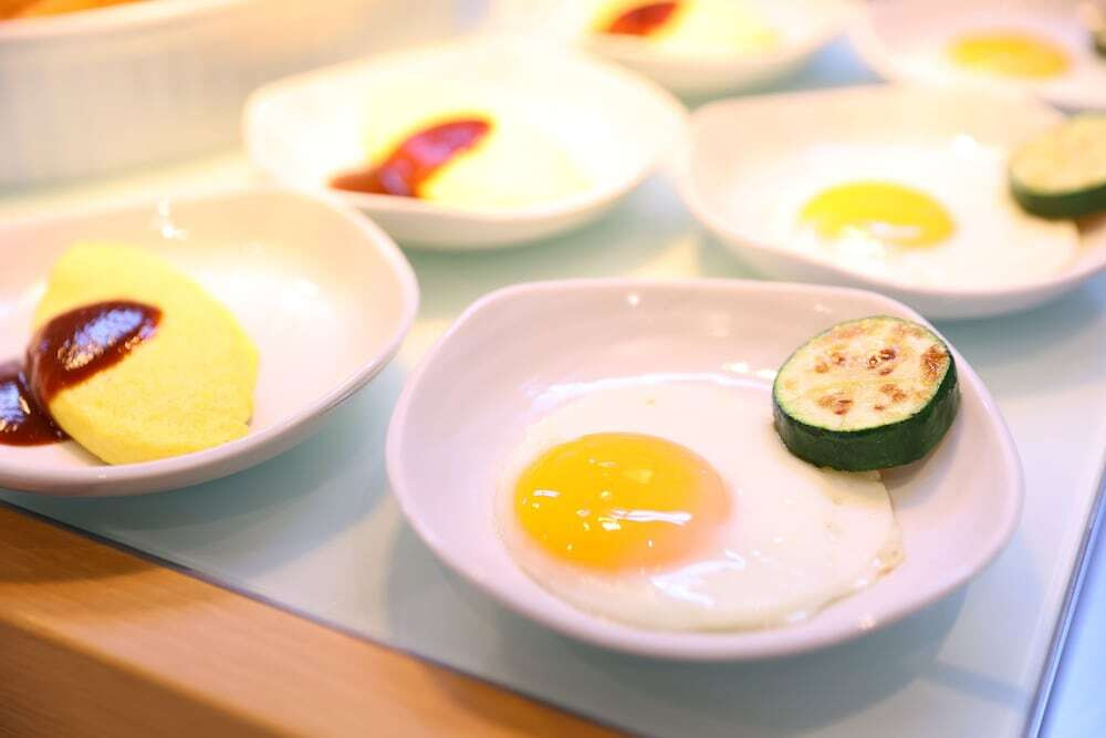 朝食ビュッフェ