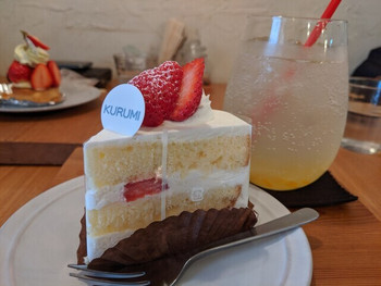 「クルミ」 料理 132340879 いちごのショートケーキ