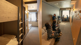 4人部屋　2段ベッド2台