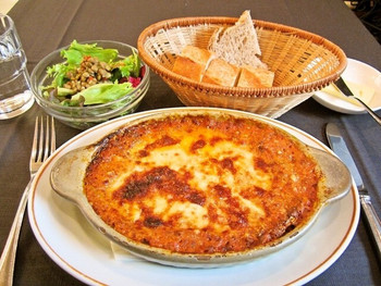 「ブラッセリー・ヴァトゥ」 料理 16903303 ラザニア(１０００円)。