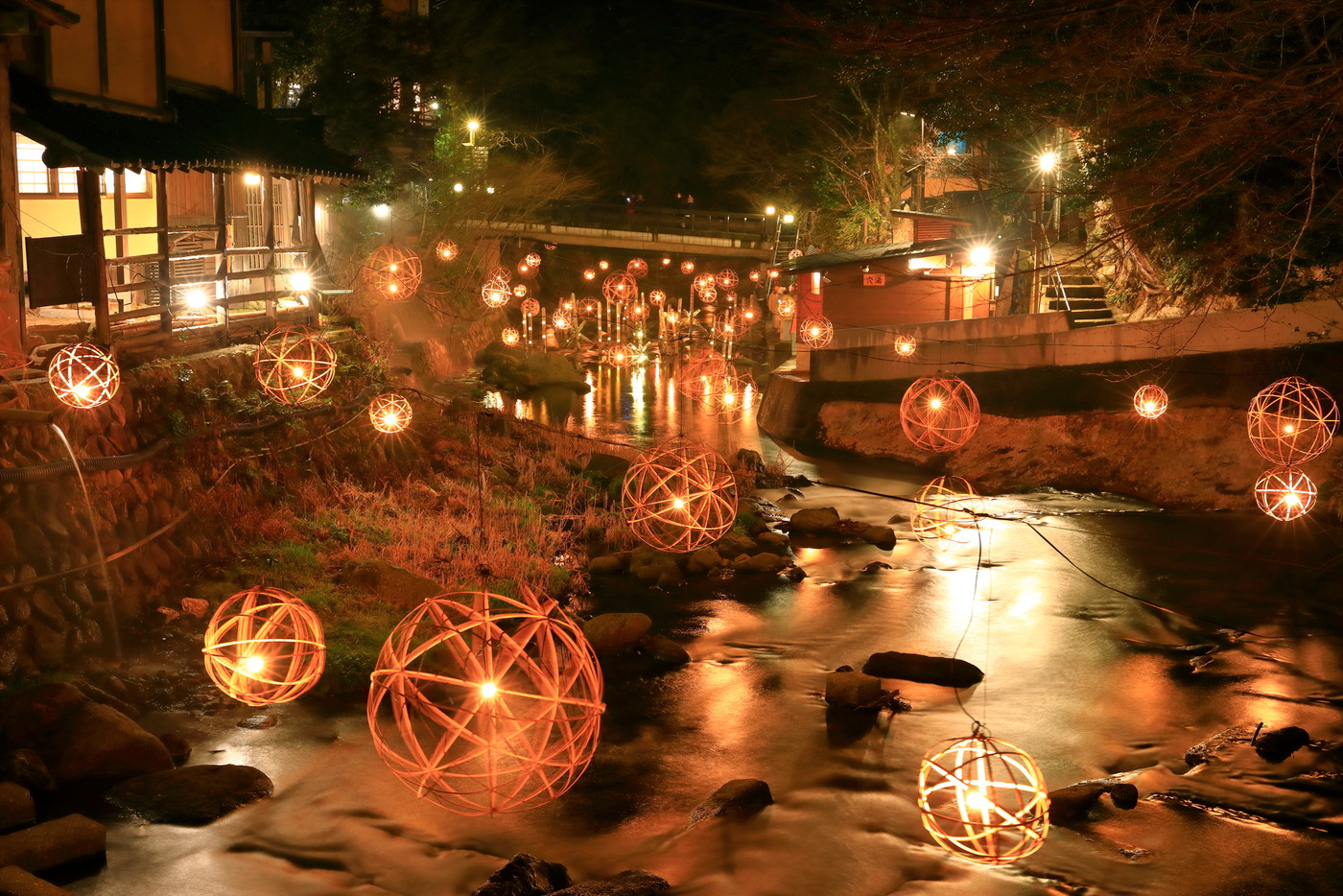 熊本屈指の温泉街「黒川温泉」3502773