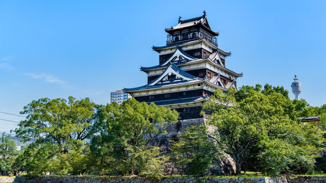 毛利輝元が築城した広島城 / 3