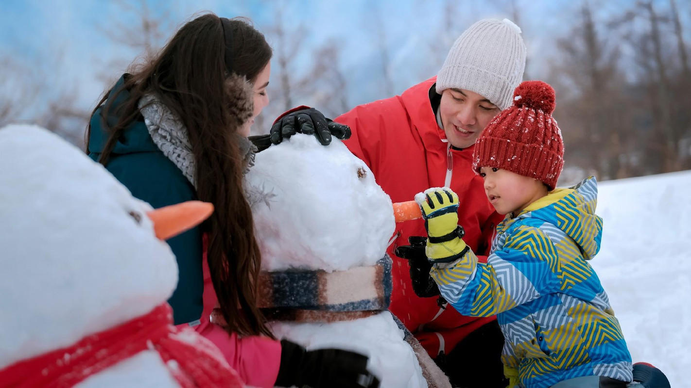 Let's make a snowman!