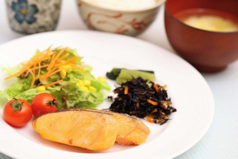 朝食ビュッフェ