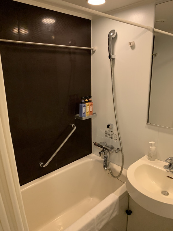 水圧もアメニティも満足