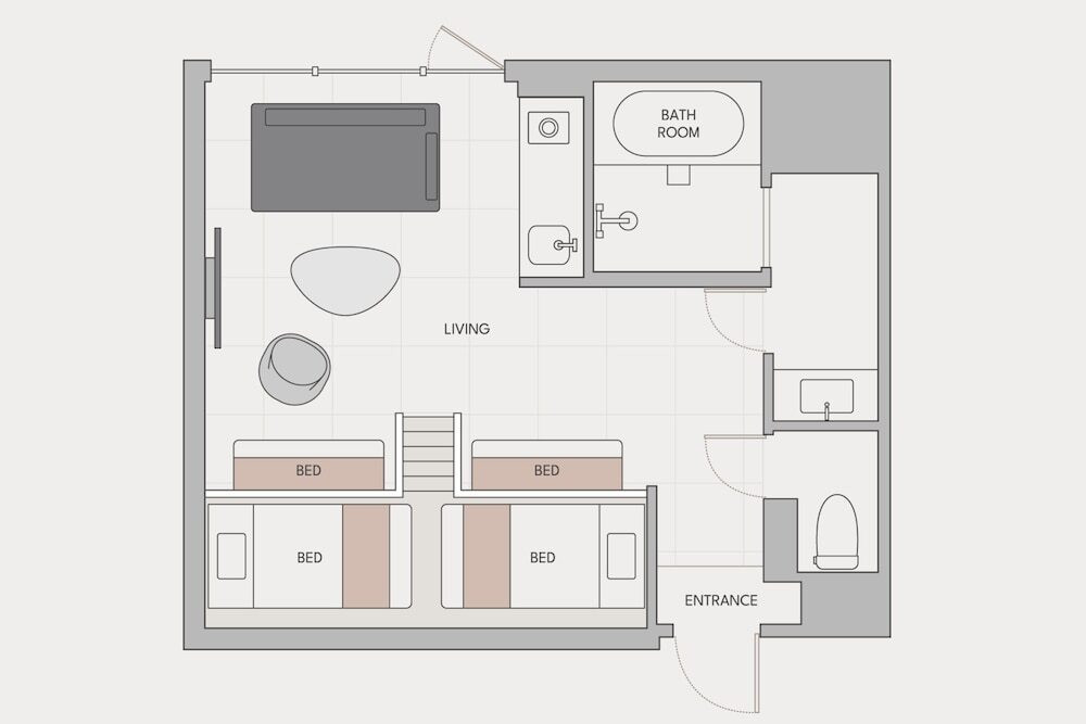 客室の設備とサービス