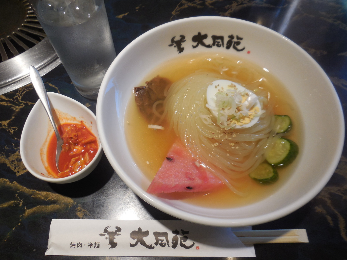 「大同苑」料理 755869 盛岡冷麺　別辛　￥900+税
