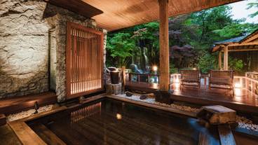 鬼灯の湯 檜⽔⾵呂 / 4