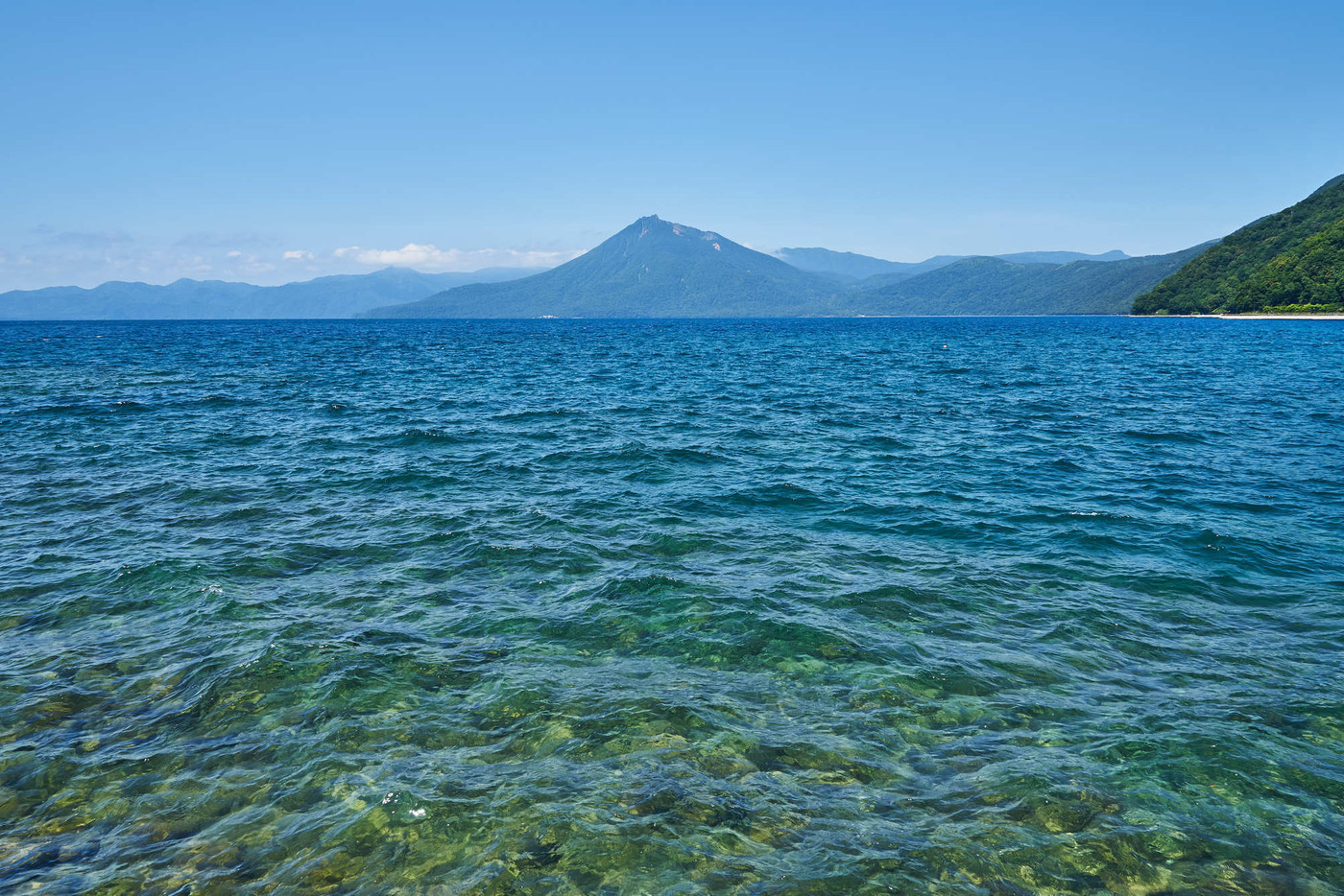 支笏湖　親水公園からの眺め